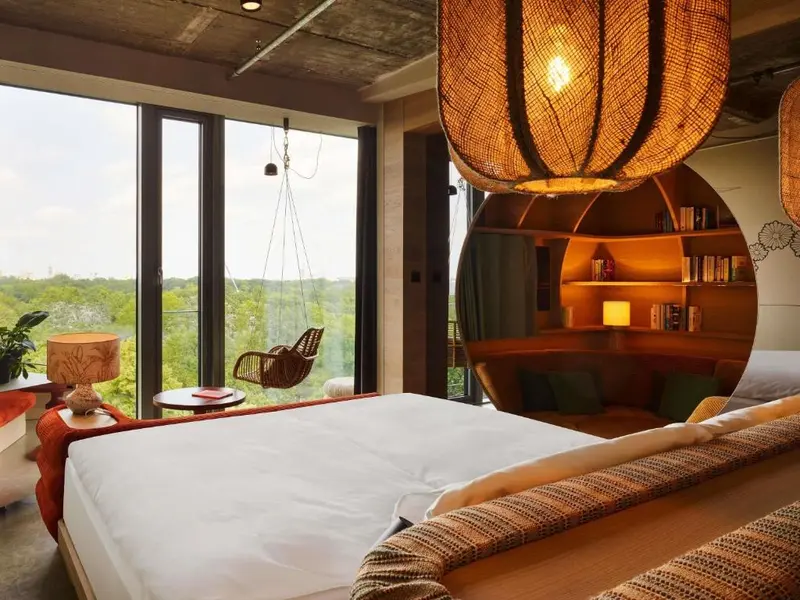 Interior de 25hours Hotel Bikini Berlin em Charlottenburg, Berlin
