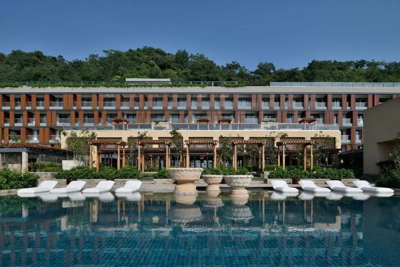 Ananda in the Himalayas hotel in Narendra Nagar
