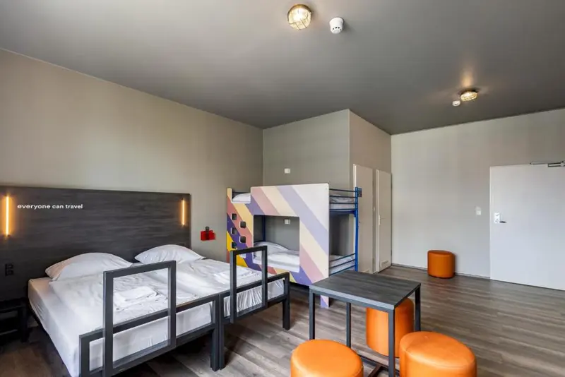 A&O Leipzig Hauptbahnhof hotel interior