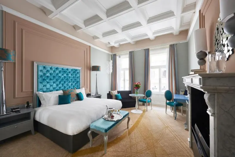 Aria Hotel Budapest interieur in Castle District, Budapest