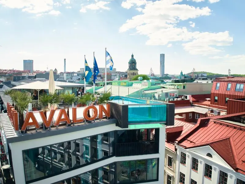 Avalon Hotel interieur in Vasaplatsen, Gothenburg