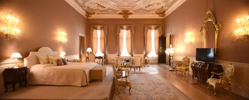 Interior de Ca' Sagredo Hotel em Grand Canal, Venice