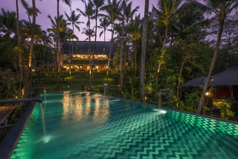 Interno di Capella Ubud a Keliki, Bali (Ubud)