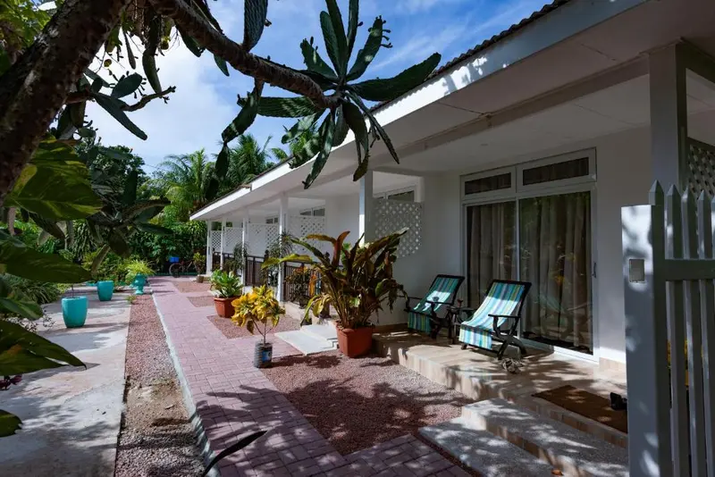 Chez Marston hotel in La Digue
