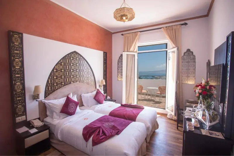 Interior de El Minzah Hotel Tangier em City Center, Tangier