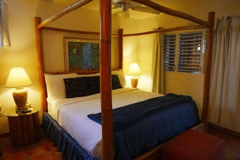 At Wind Chimes Inn hotel in San Juan