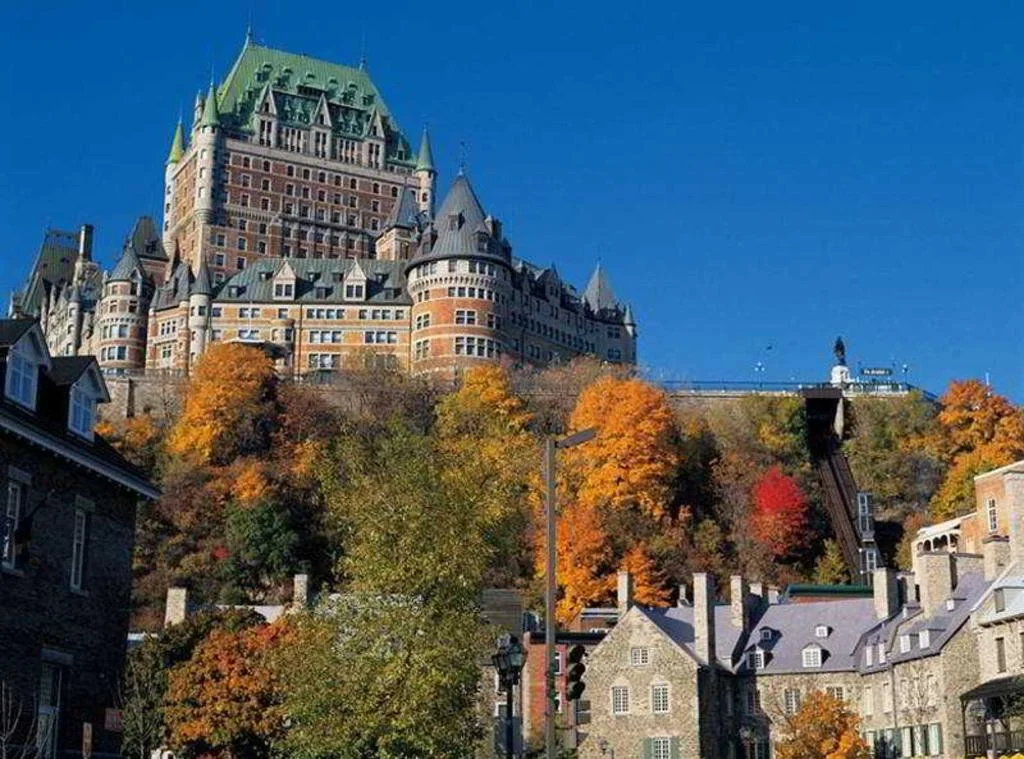 Fairmont Le Château Frontenac in Old Quebec, Quebec City