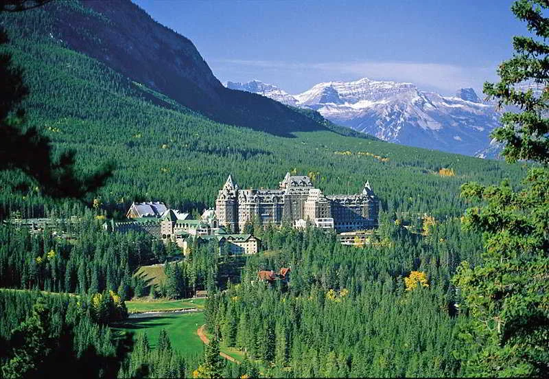 Fairmont Banff Springs hotel in Banff