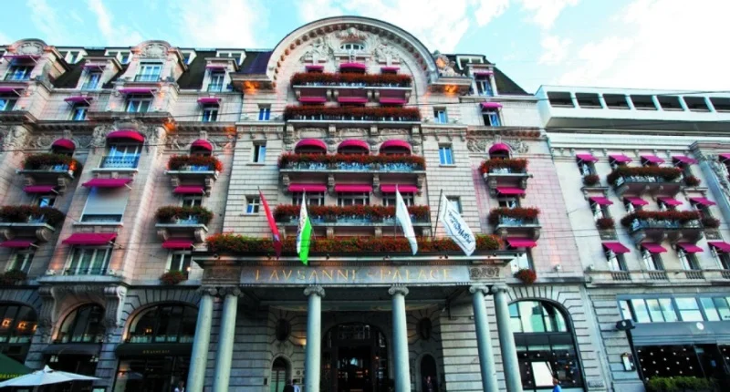 Lausanne Palace hotel in Lausanne