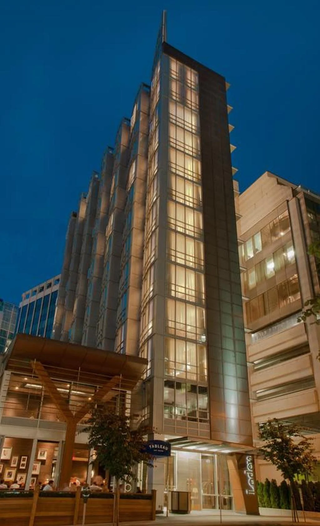 Loden Hotel in Coal Harbour, Vancouver