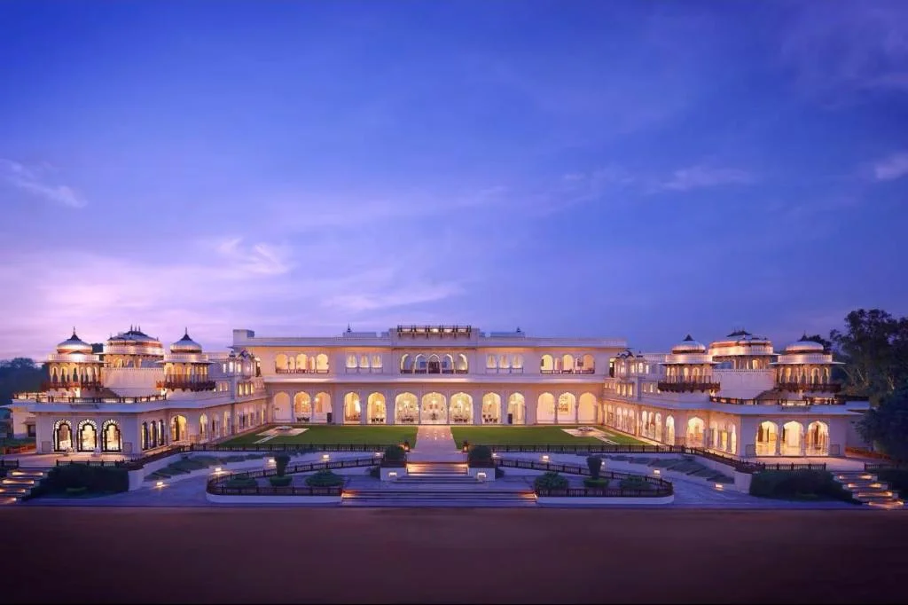 Rambagh Palace hotel in Jaipur