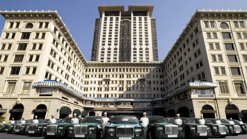 The Peninsula Hong Kong hotel in Kowloon