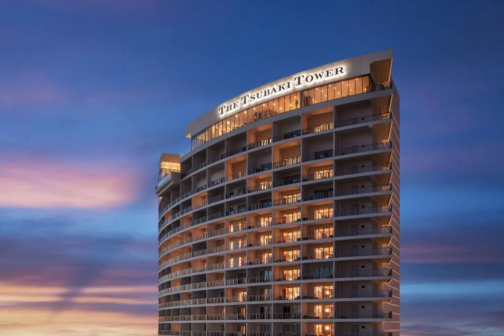 The Tsubaki Tower hotel in Tumon