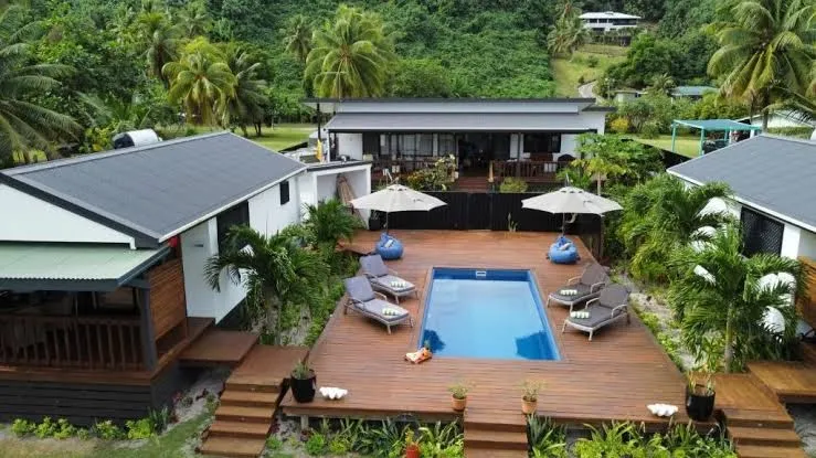 Abera's Aitutaki Villas, Aitutaki exterior view