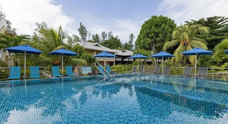 Acajou Beach Resort, Praslin exterior view