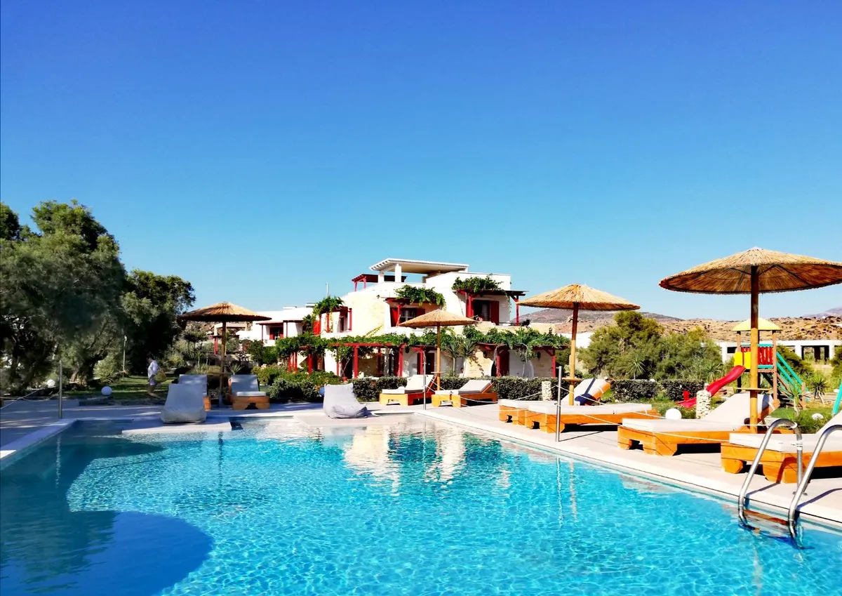 Acti Plaka Hotel, Naxos exterior view