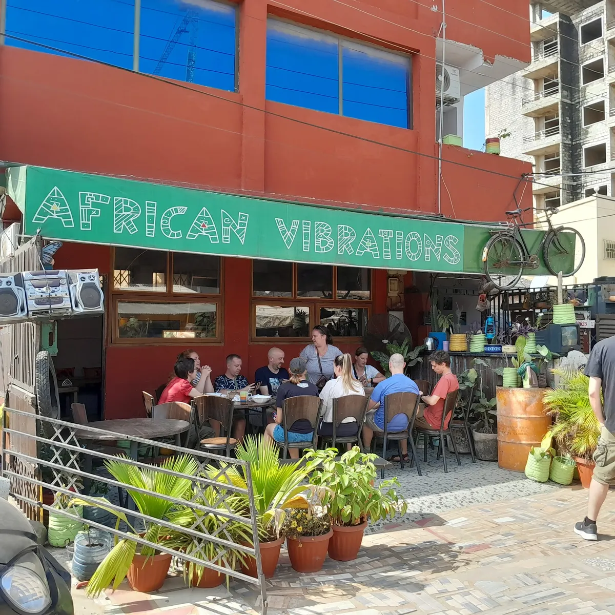 African Vibrations Hostel Osu, Accra exterior view