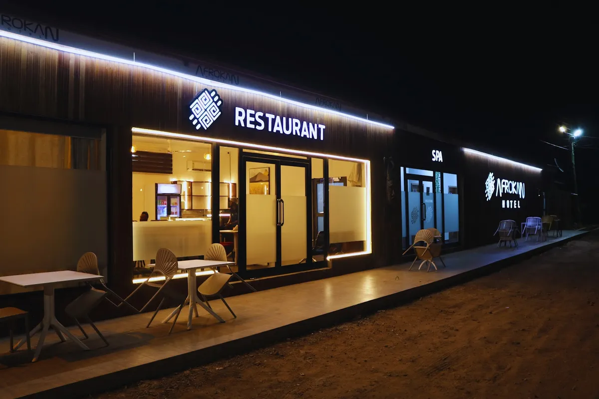 Afrokan Hotel & Spa, Accra exterior view