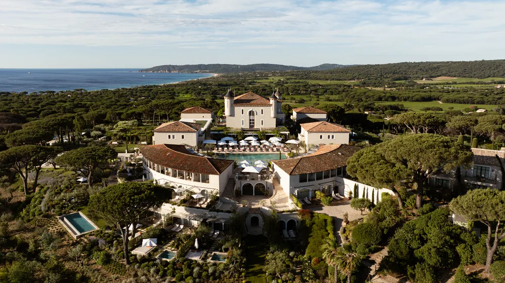 Airelles Saint-Tropez, Château de la Messardière, Saint Tropez exterior view