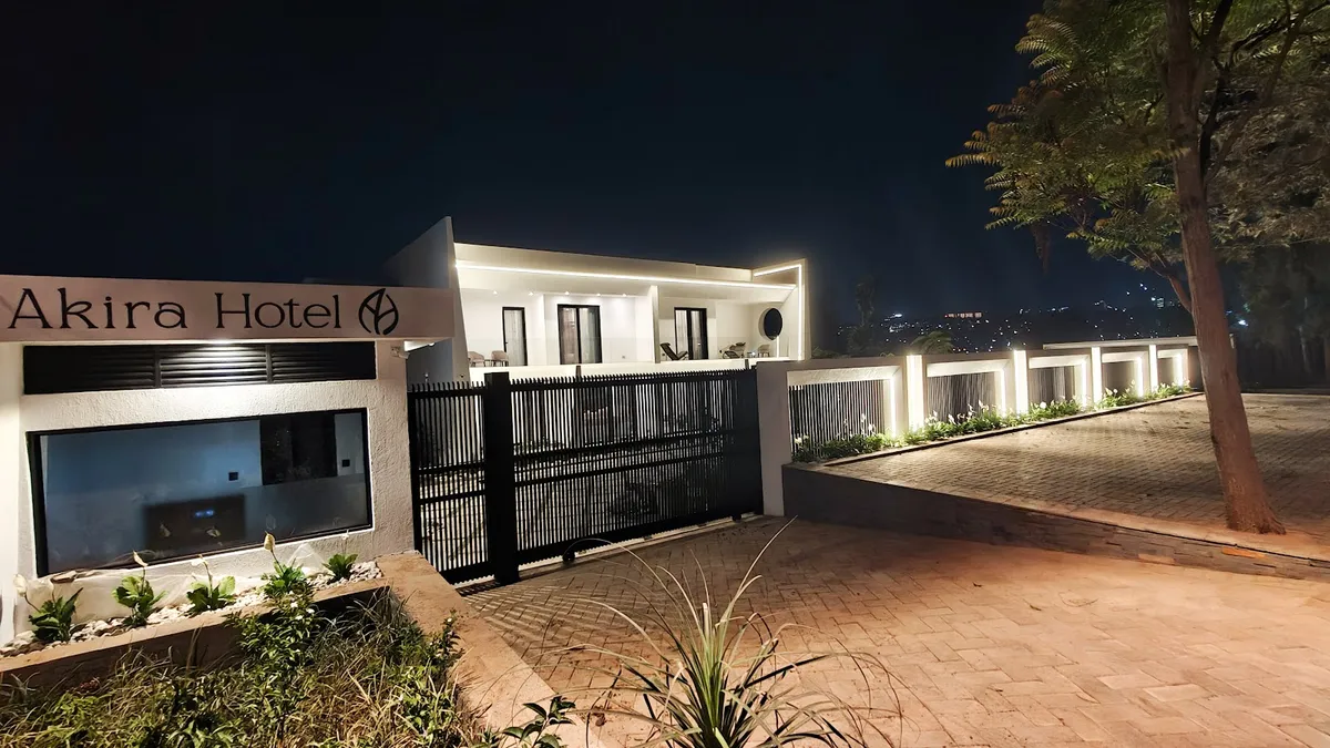 Akira Hotel, Kigali exterior view