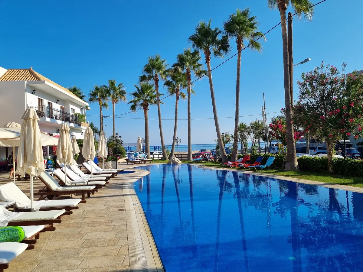 Almyrida Beach Hotel, Crete exterior view