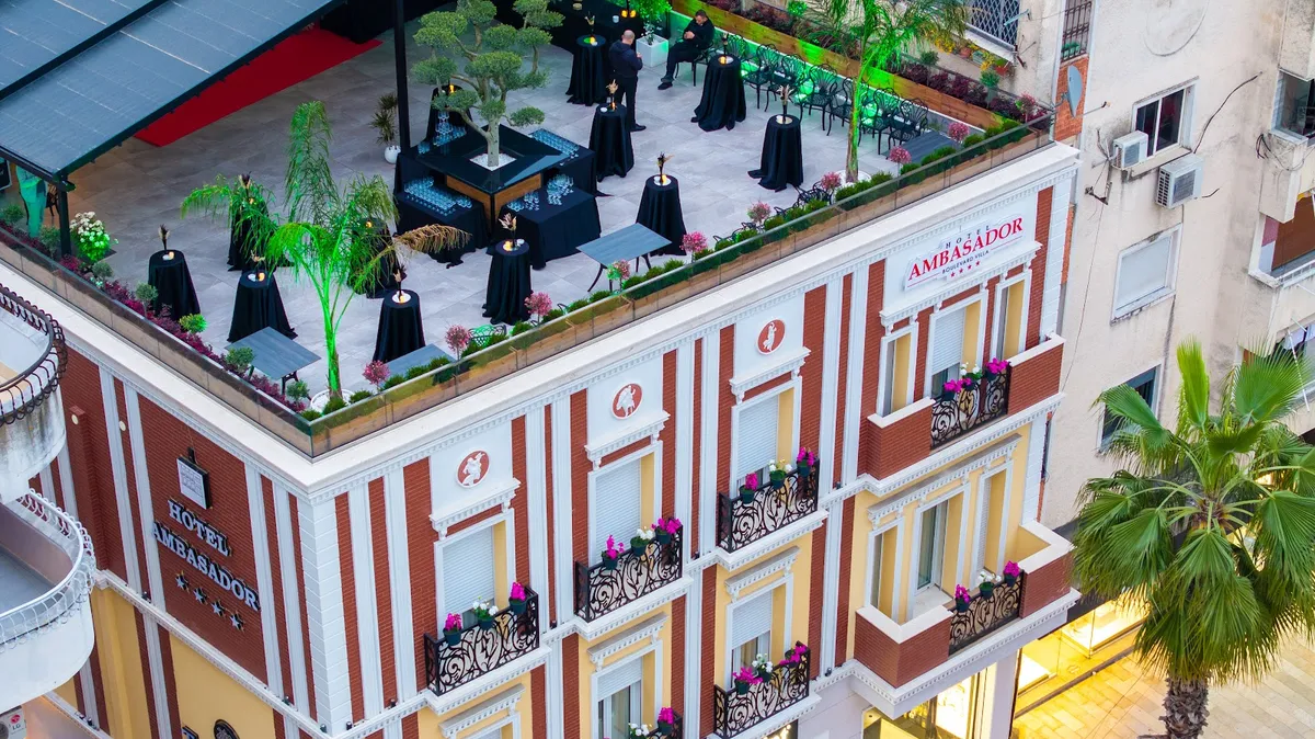 Ambasador Hotel, Durres exterior view