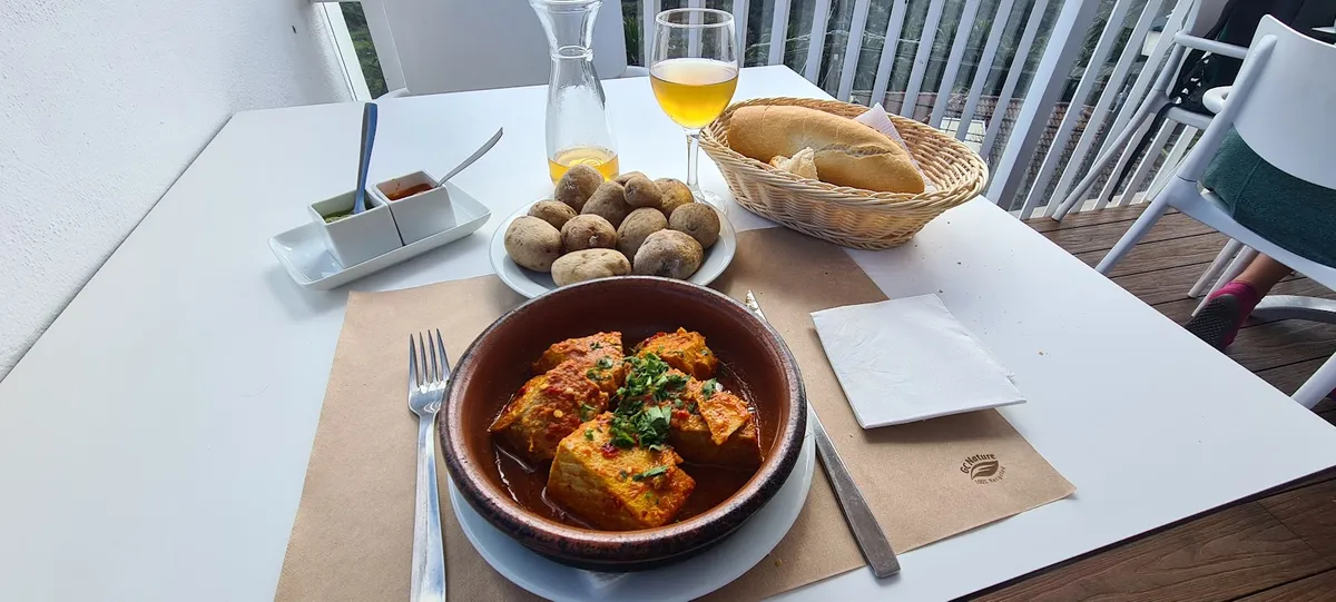 Amparo restaurante Las Hayas, Canary Islands exterior view