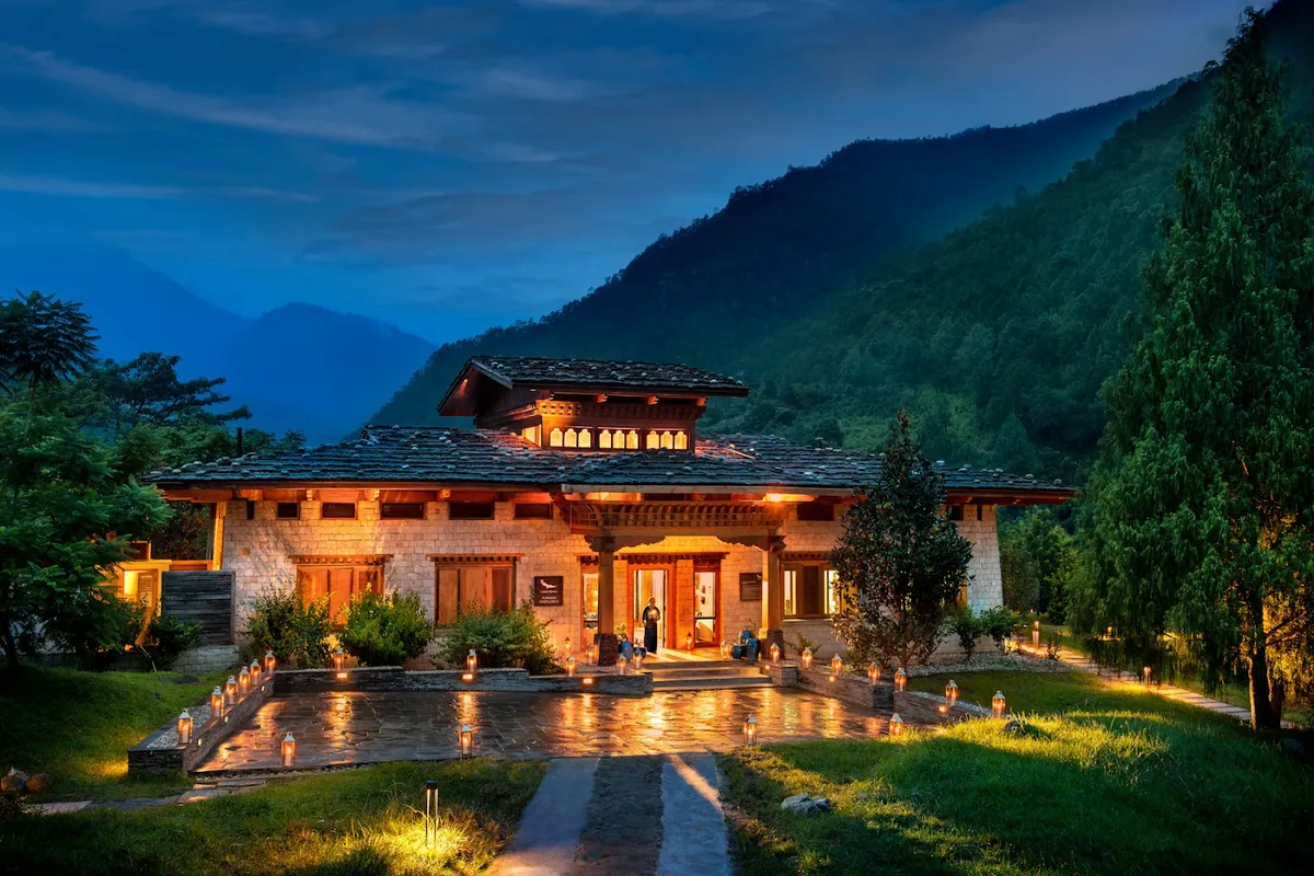andBeyond Punakha River Lodge, Punakha exterior view