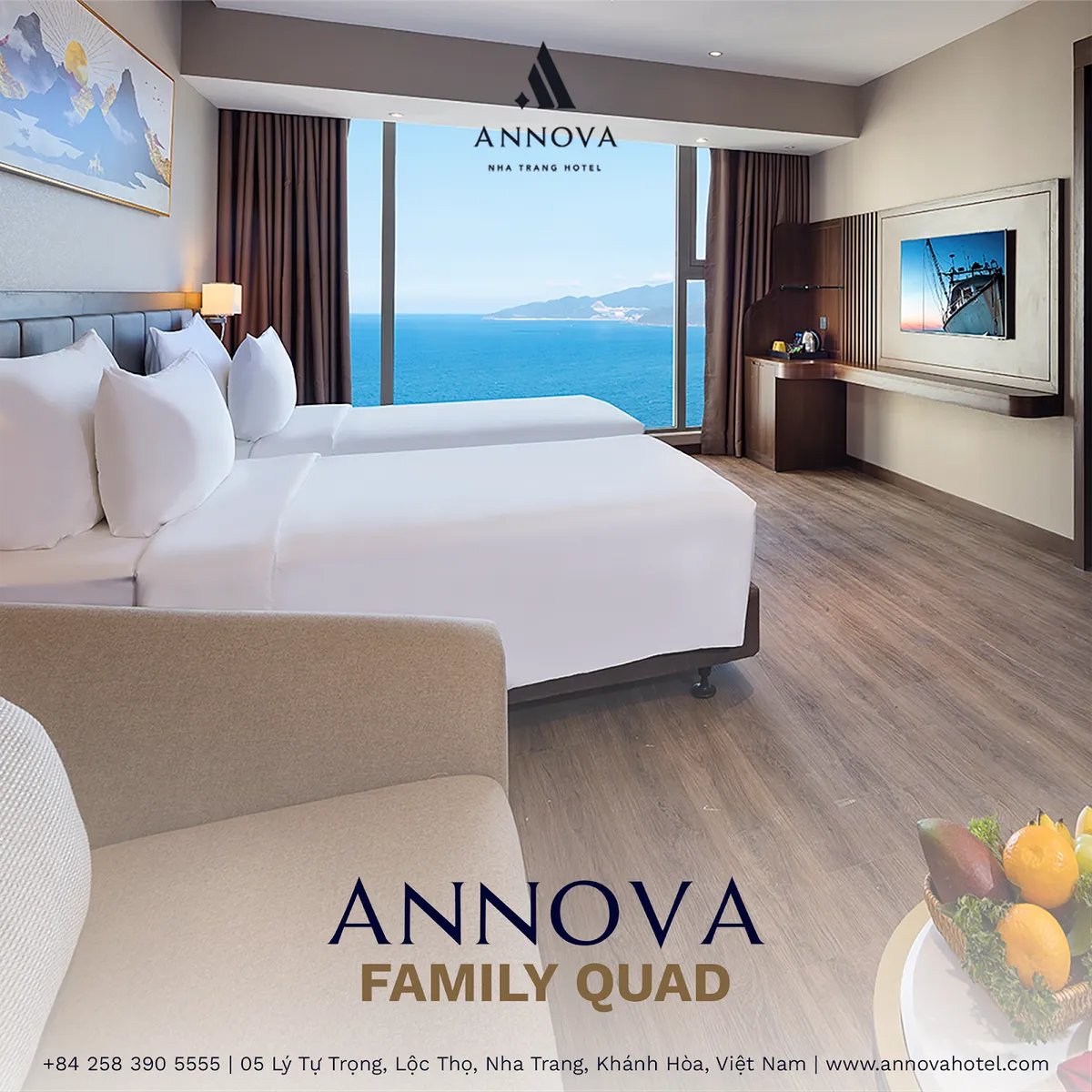Annova Nha Trang Hotel, Nha Trang exterior view
