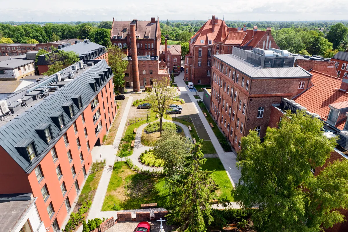 ARCHE Dwór Uphagena Gdańsk, Gdansk exterior view