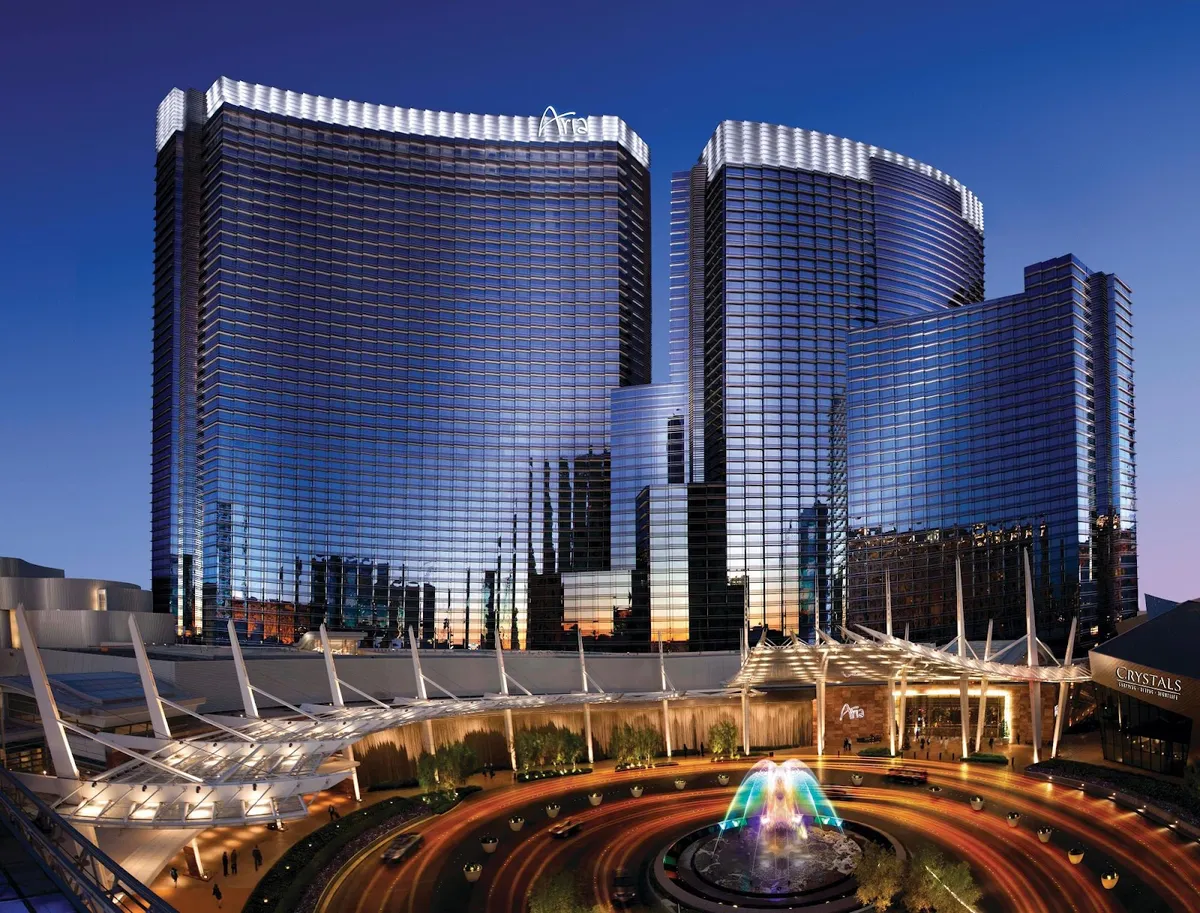 ARIA Resort & Casino, Las Vegas exterior view