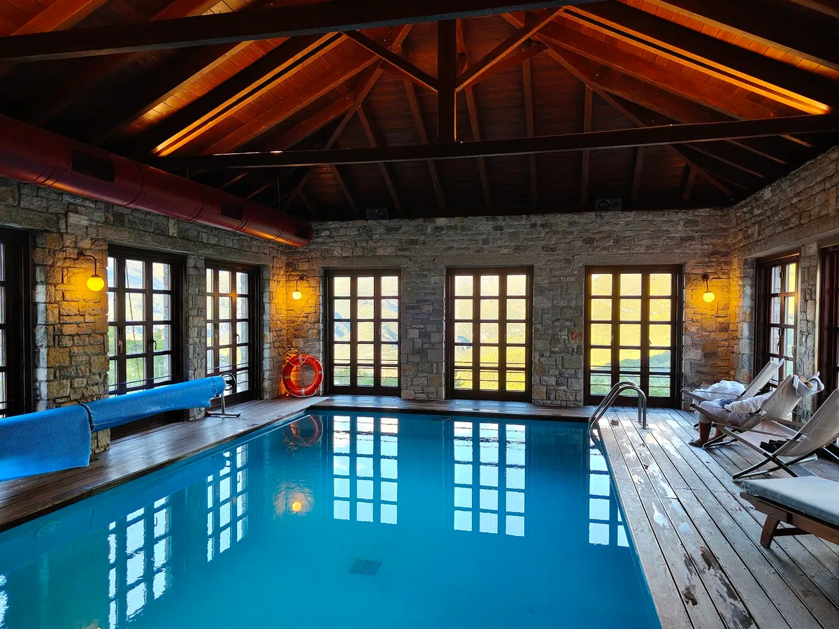 Aristi Mountain Resort Hotel, Greek Islands exterior view