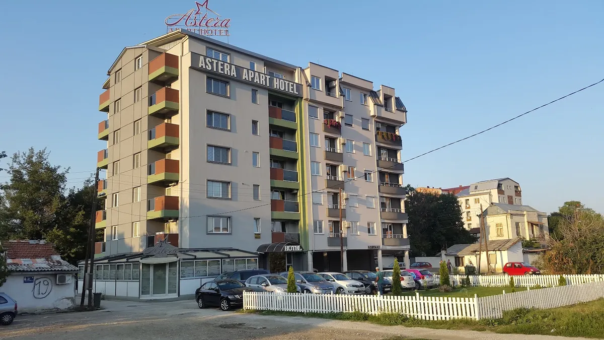 Astera Apart Hotel, Skopje exterior view