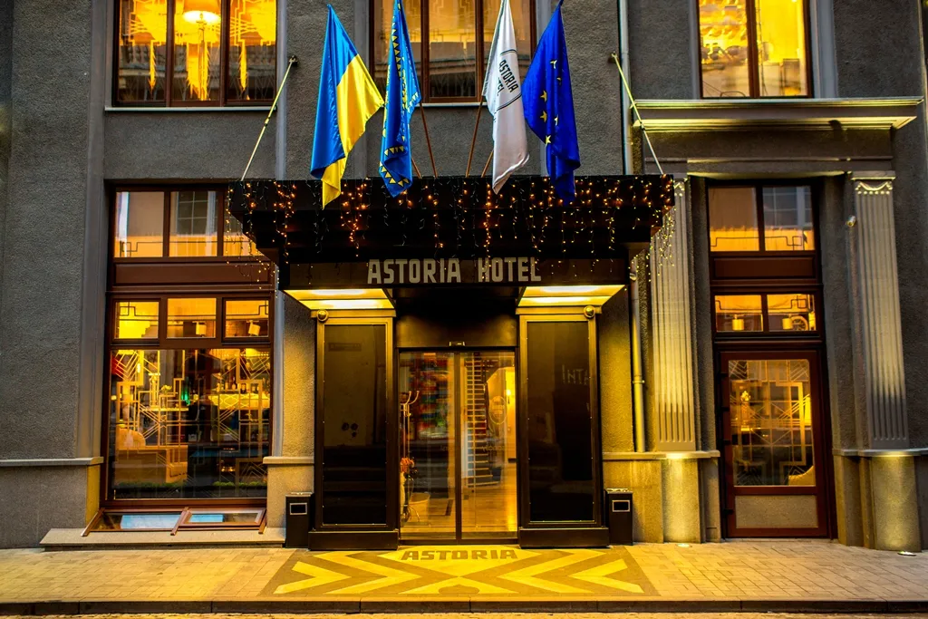 Astoria Hotel, Lviv exterior view