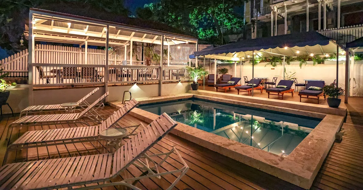 At Home in The Tropics Inn, St Thomas exterior view