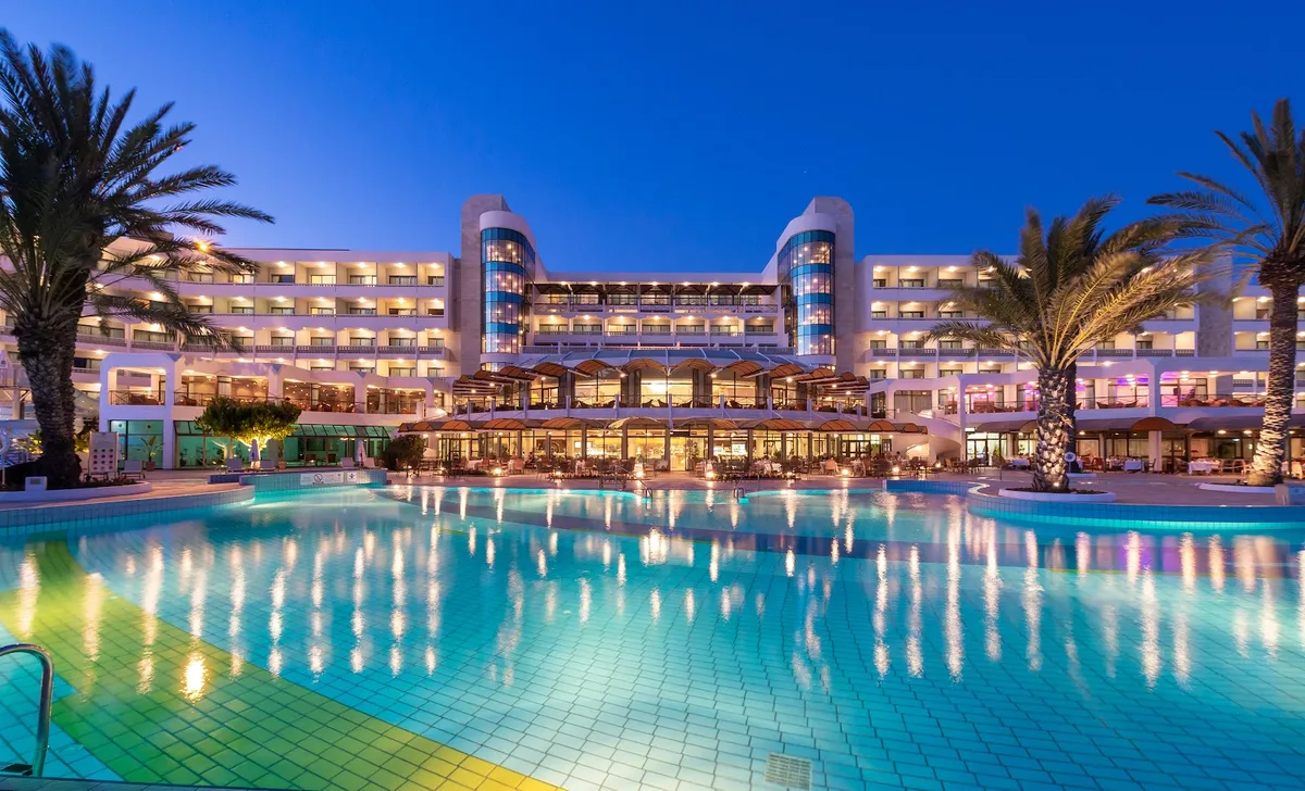 Athena Beach Hotel, Paphos exterior view
