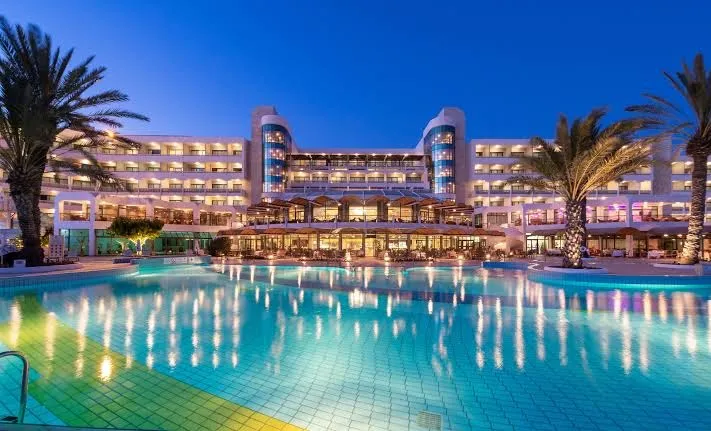 Athena Royal Beach Hotel, Paphos exterior view