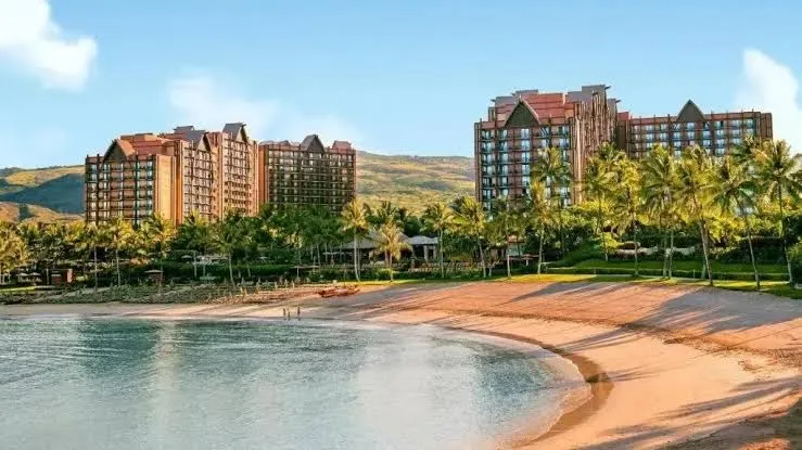 Aulani, Disney Vacation Club Villas Preview Center, Hawaiian Islands exterior view