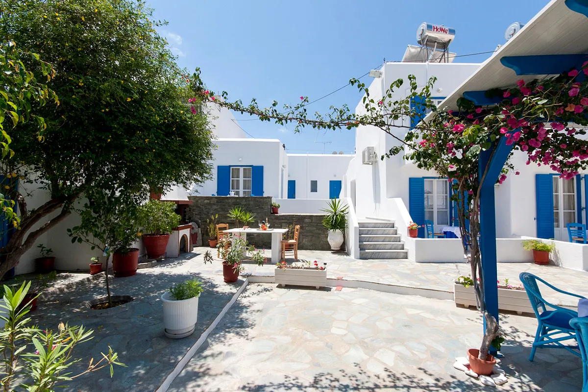 Ayeri Hotel - Paros, Cyclades exterior view