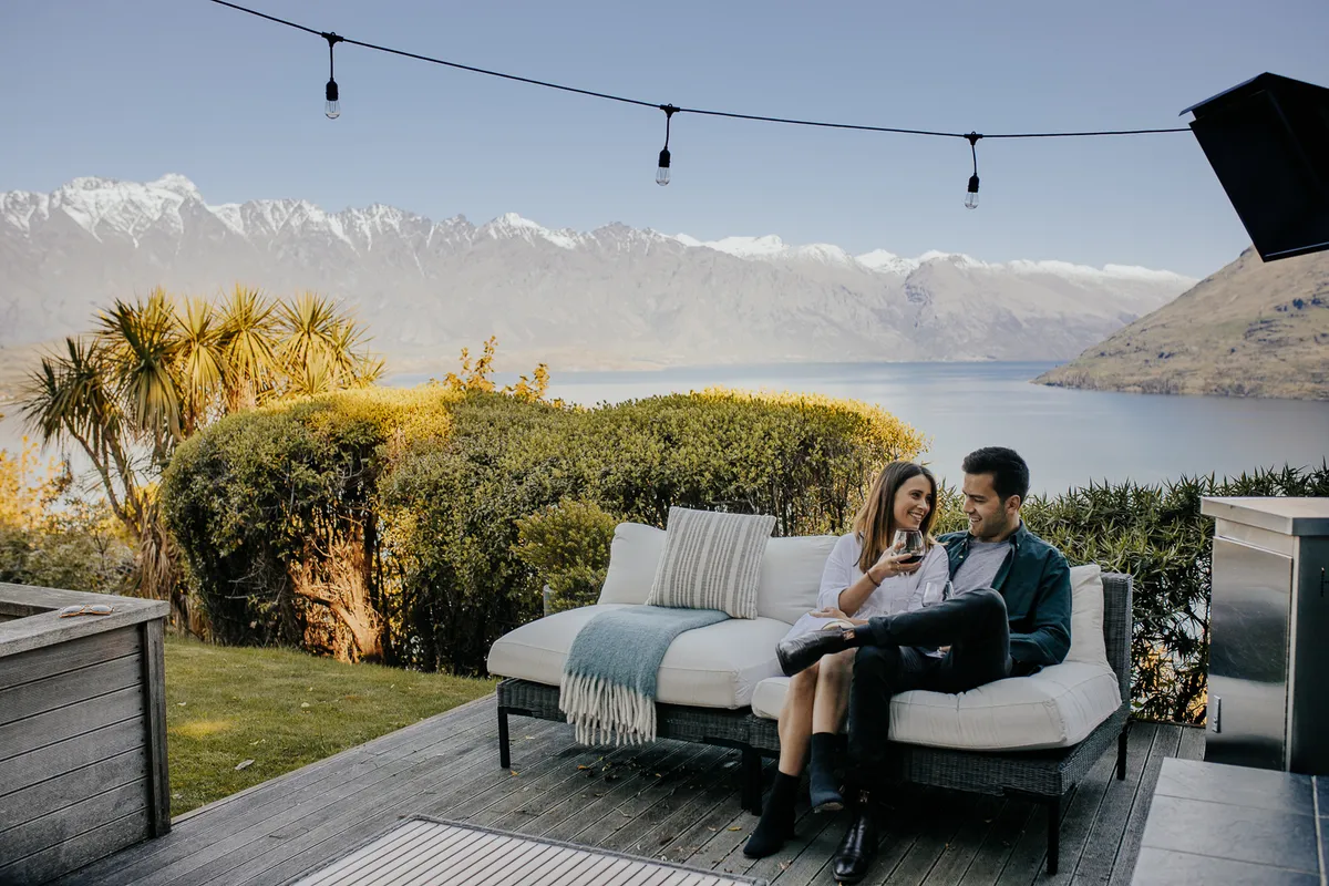 Azur Lodge, South Island exterior view