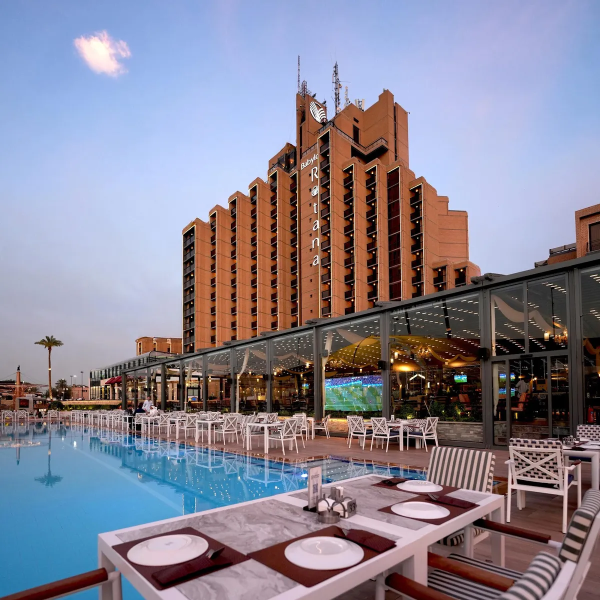 Babylon Rotana, Baghdad exterior view