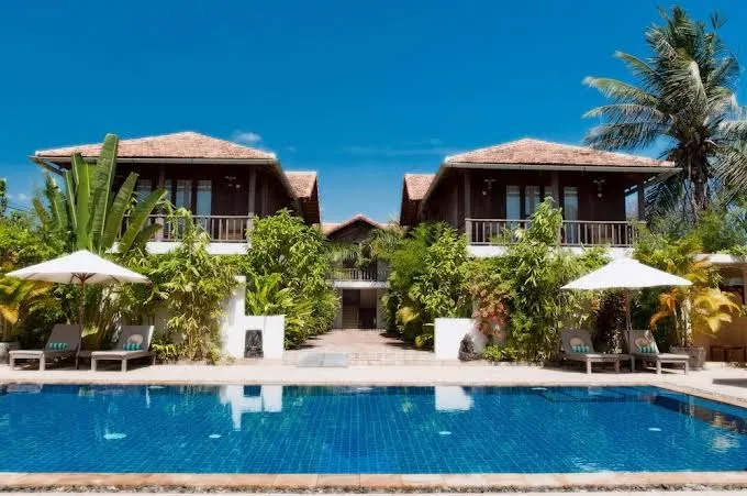 Bambu Battambang Hotel, Battambang exterior view