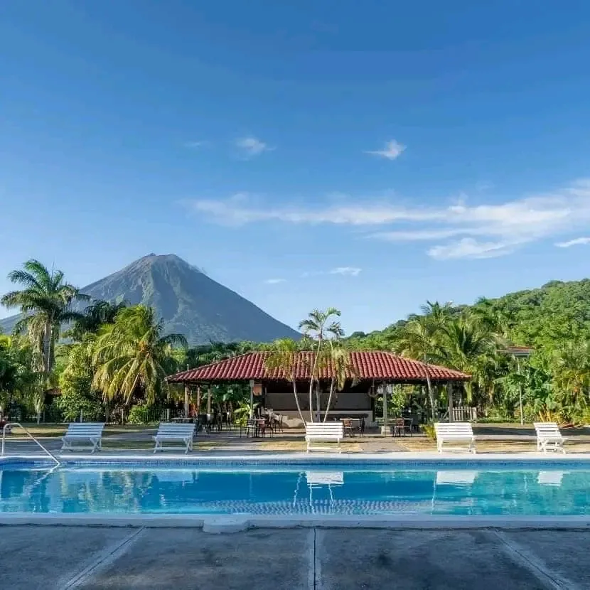Bananas Guest House, Ometepe exterior view