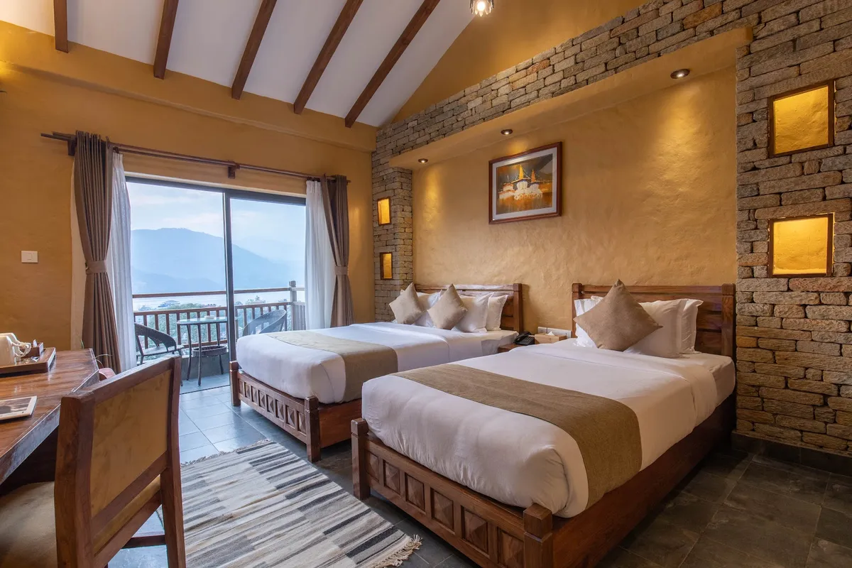 Bar Peepal Resort Pokhara, Pokhara exterior view
