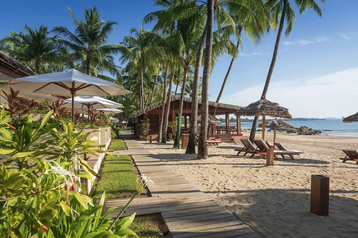 Bayview - the beach resort, Ngapali Beach exterior view