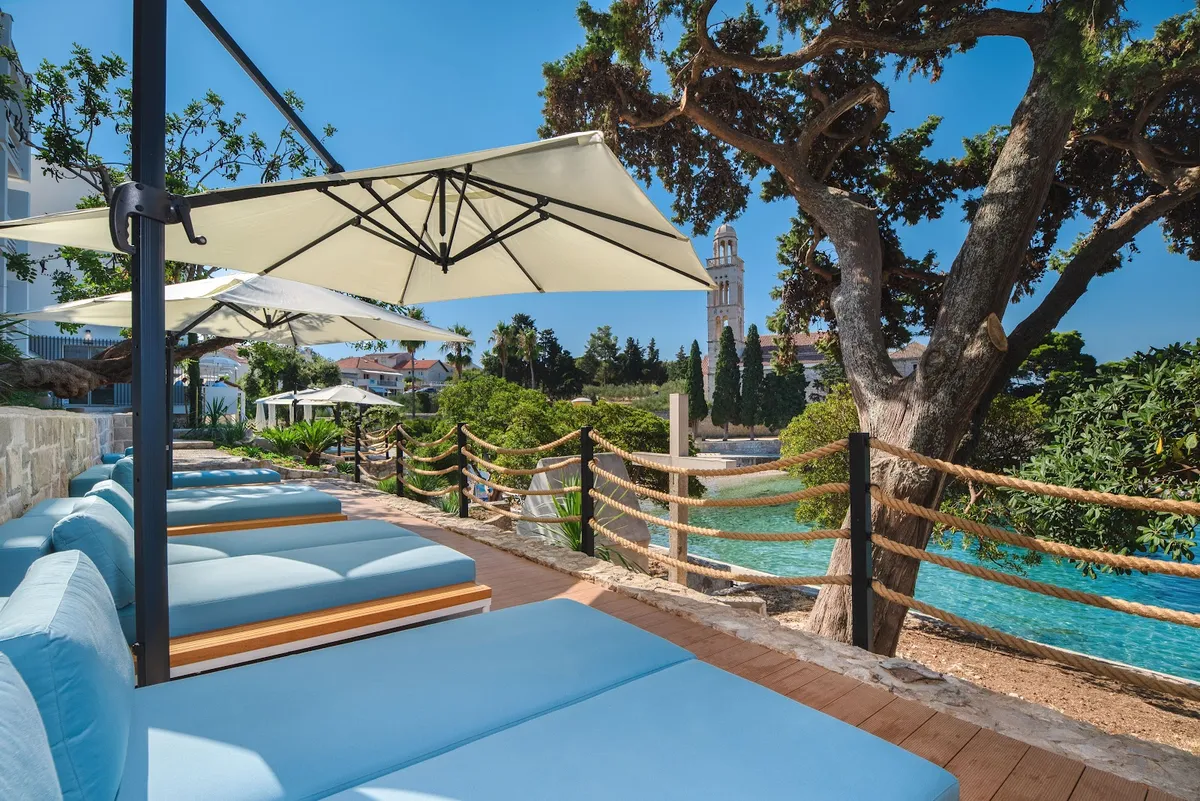 Beach Bay Hvar Hotel, Hvar exterior view