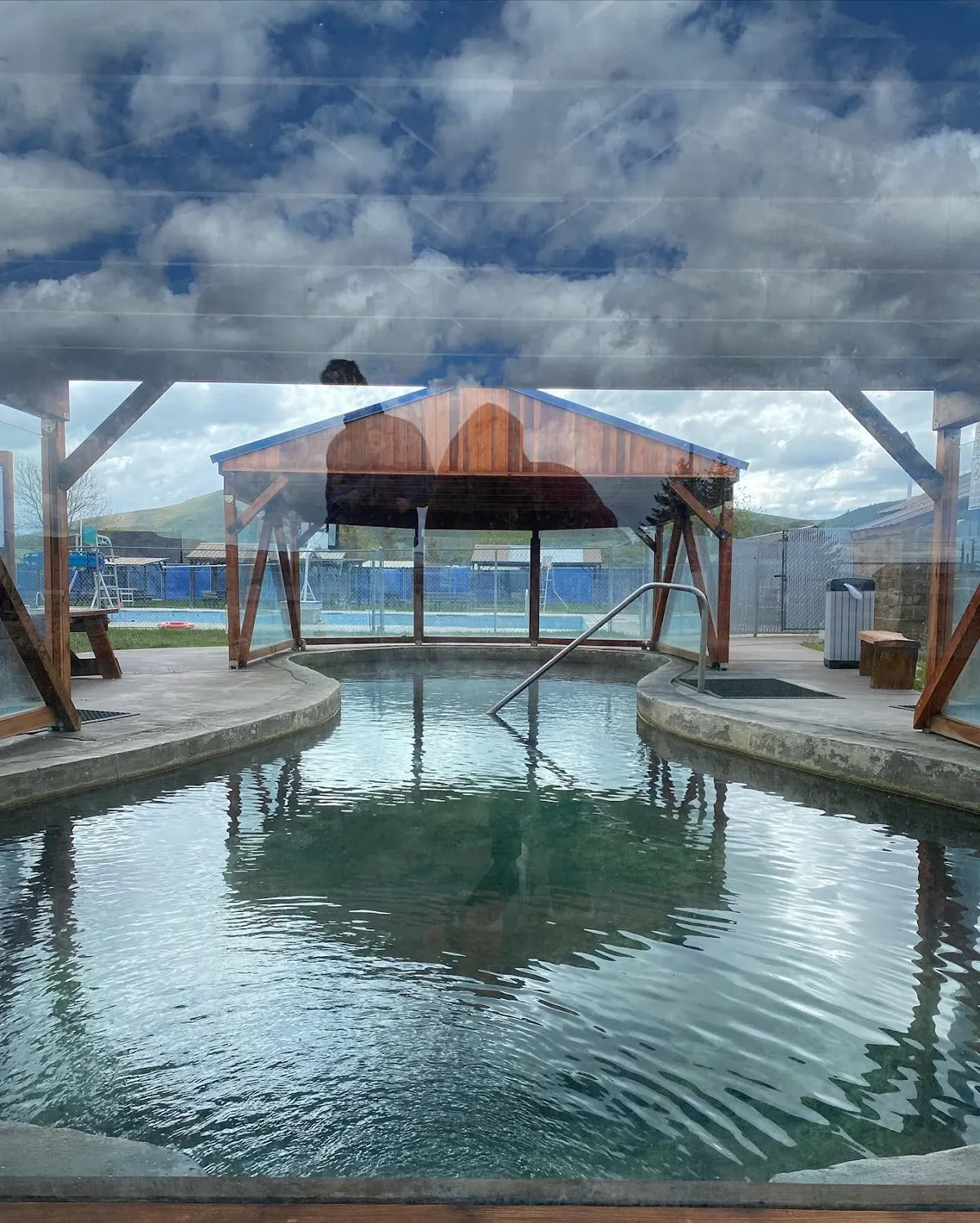 Bear River Hot Springs, Iwokrama exterior view