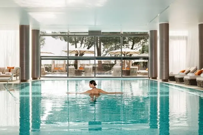 Beau-Rivage Palace, Lausanne exterior view