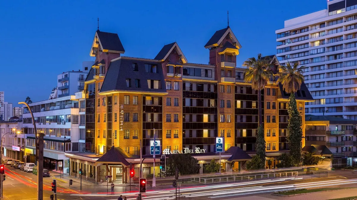 Best Western Hotel Marina del Rey, Vina Del Mar exterior view