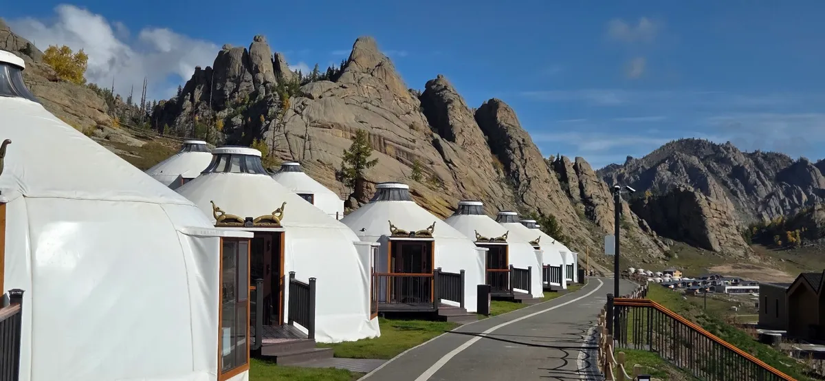 Blue spot resort, Terelj exterior view